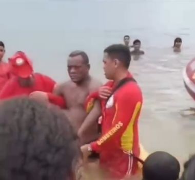 Imagem - Homem tenta atravessar de nado da praia do Outeiro até a ilha de Cotijuba, em Belém; assista
