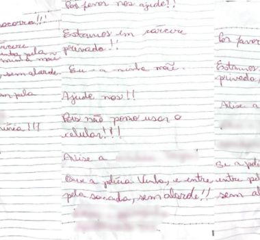 Imagem - Mãe e filha são resgatadas após vizinho encontrar bilhete com pedido de socorro