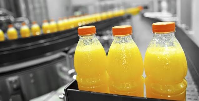 Suco de laranja brasileiro 