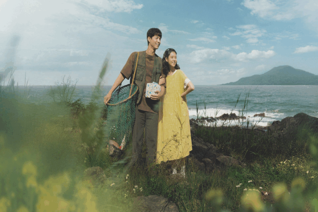 O dorama &#8220;Se a vida te der tangerinas&#8221; retrata as diferentes fases da vida de Oh Ae-sun e Yang Gwan-sik (Imagem: Reprodução digital | Netflix) 
