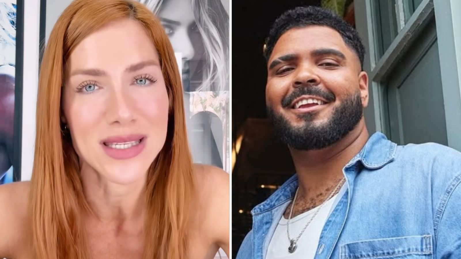 Giovanna Ewbank e Paulo Vieira criticam dono da Rede TV! por comentário racista