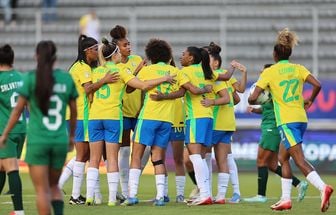 Brasil goleia Bolívia por 6 a 0 e assume liderança do grupo na Copa América Feminina