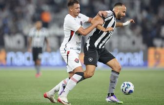 Botafogo empata com Vitória no Nilton Santos e perde chance de se aproximar da liderança