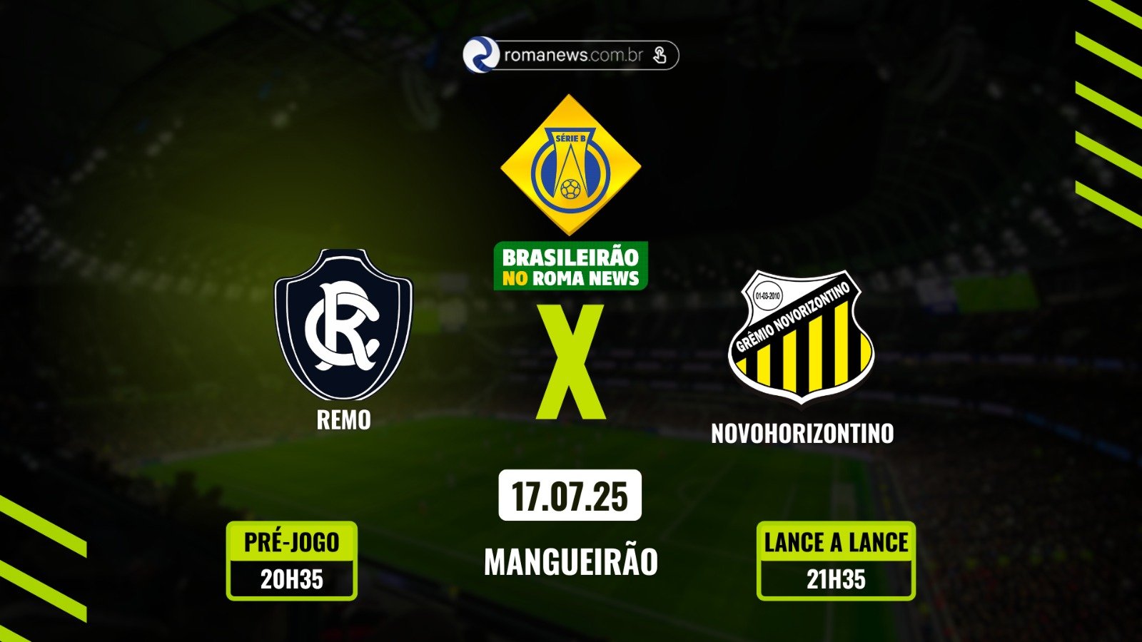 Imagem - Remo encara o Novorizontino em duelo direto pelo G4 da Série B