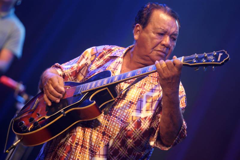 Mestre Vieira, criador da  Guitarrada