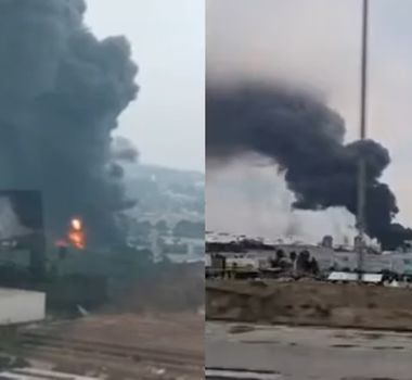 Imagem - Incêndio atinge galpões comerciais em Barueri, na Grande São Paulo