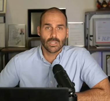 Imagem - Vídeo: 'nosso objetivo é te tirar da Corte', diz Eduardo Bolsonaro  sobre Moraes