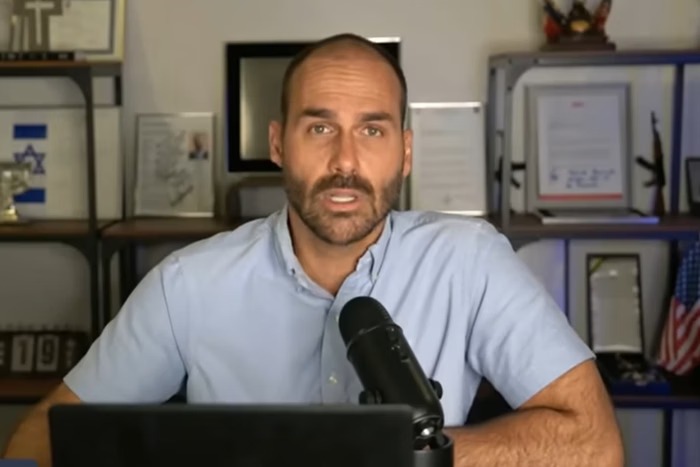 Imagem - Vídeo: 'nosso objetivo é te tirar da Corte', diz Eduardo Bolsonaro  sobre Moraes