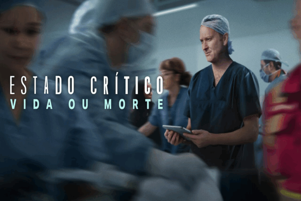 &#8220;Estado crítico: vida ou morte&#8221; mostra o dia a dia de hospitais de trauma em Londres (Imagem: Reprodução digital | Netflix)