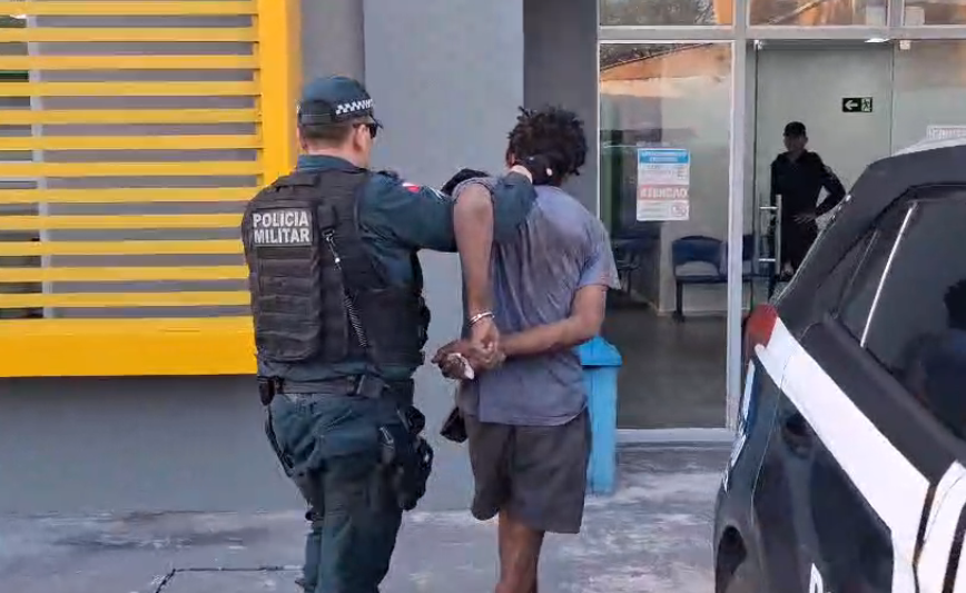 Vídeo: homem é preso em flagrante por tentativa de feminicídio em Ananindeua