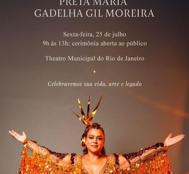 Imagem - Velório de Preta Gil será sexta-feira, no Theatro Municipal do Rio de Janeiro