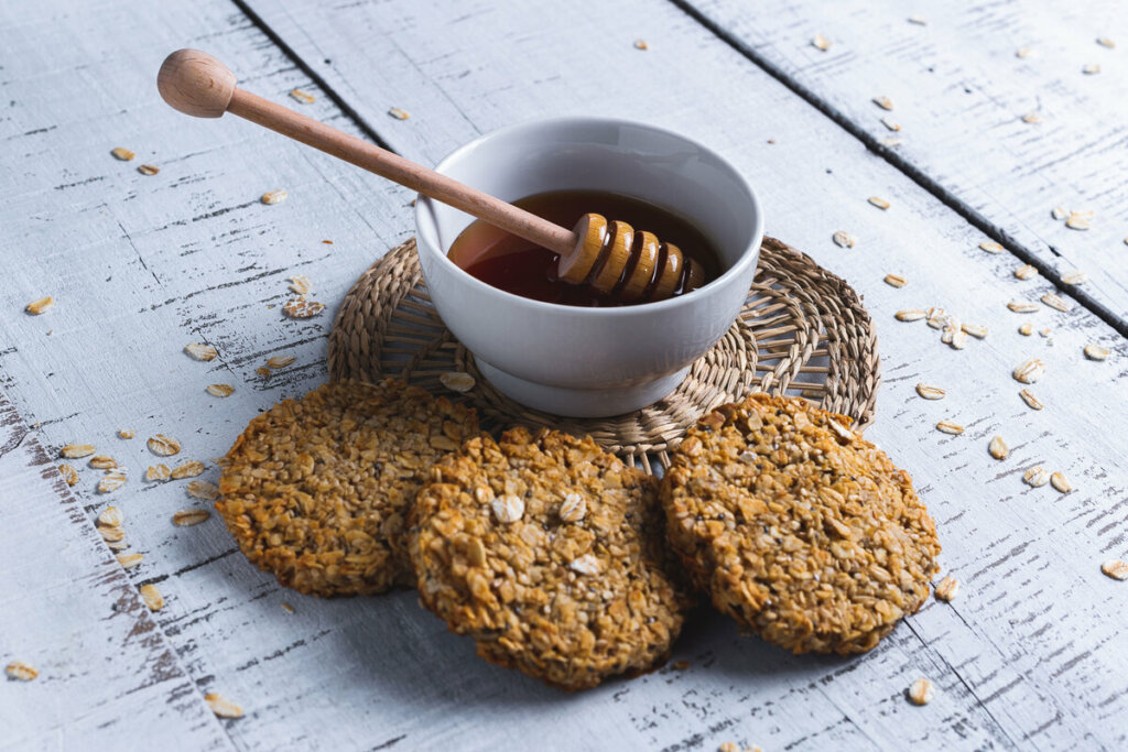 Cookie de banana, aveia e chia (Imagem: Liliya Kandrashevich | Shutterstock)