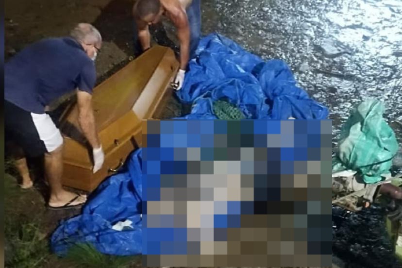 Imagem - Corpo em estado de decomposição é encontrado por pescadores em alto mar no Pará