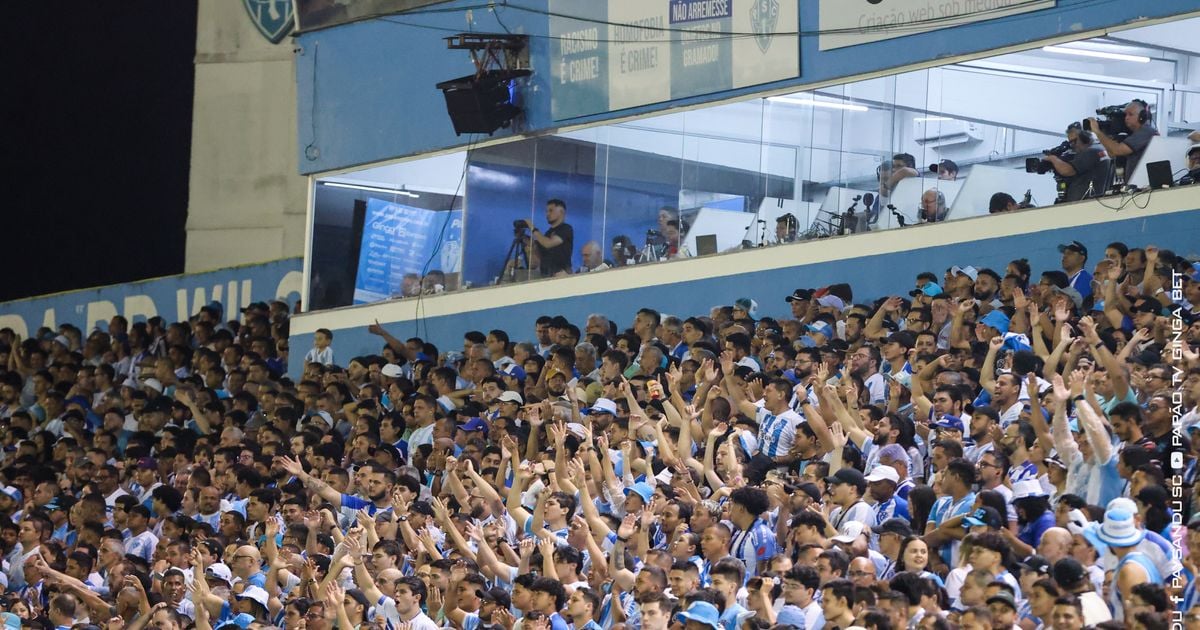 Torcida do Paysandu na Curuzu