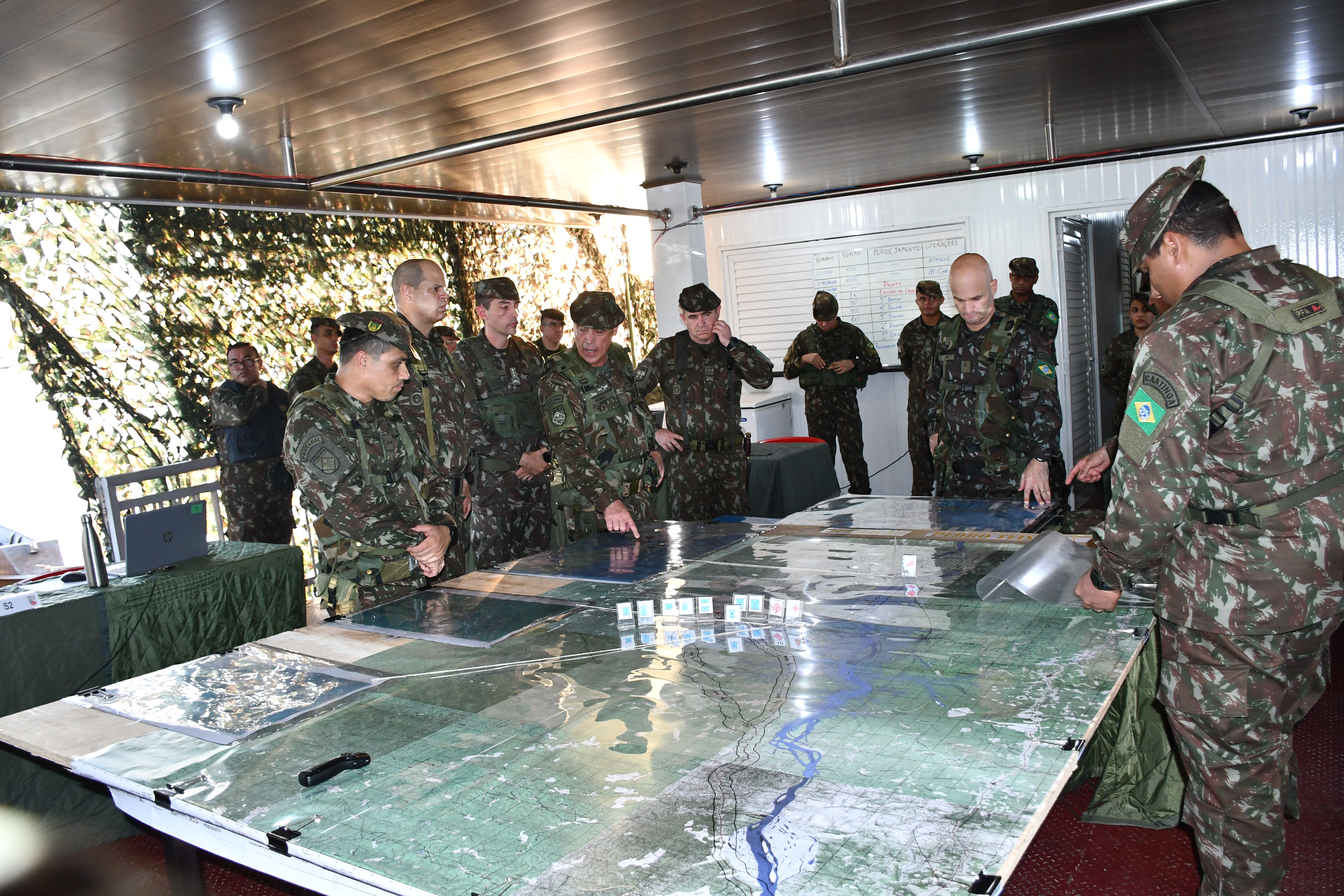 Imagem - A 23ª Brigada de Infantaria de Selva realiza exercício para Certificação como Força de Prontidão do Comando Militar do Norte, em Marabá