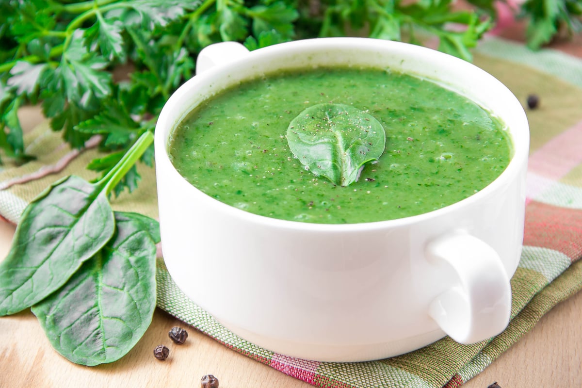 Creme de espinafre (Imagem: Lapina Maria | Shutterstock)