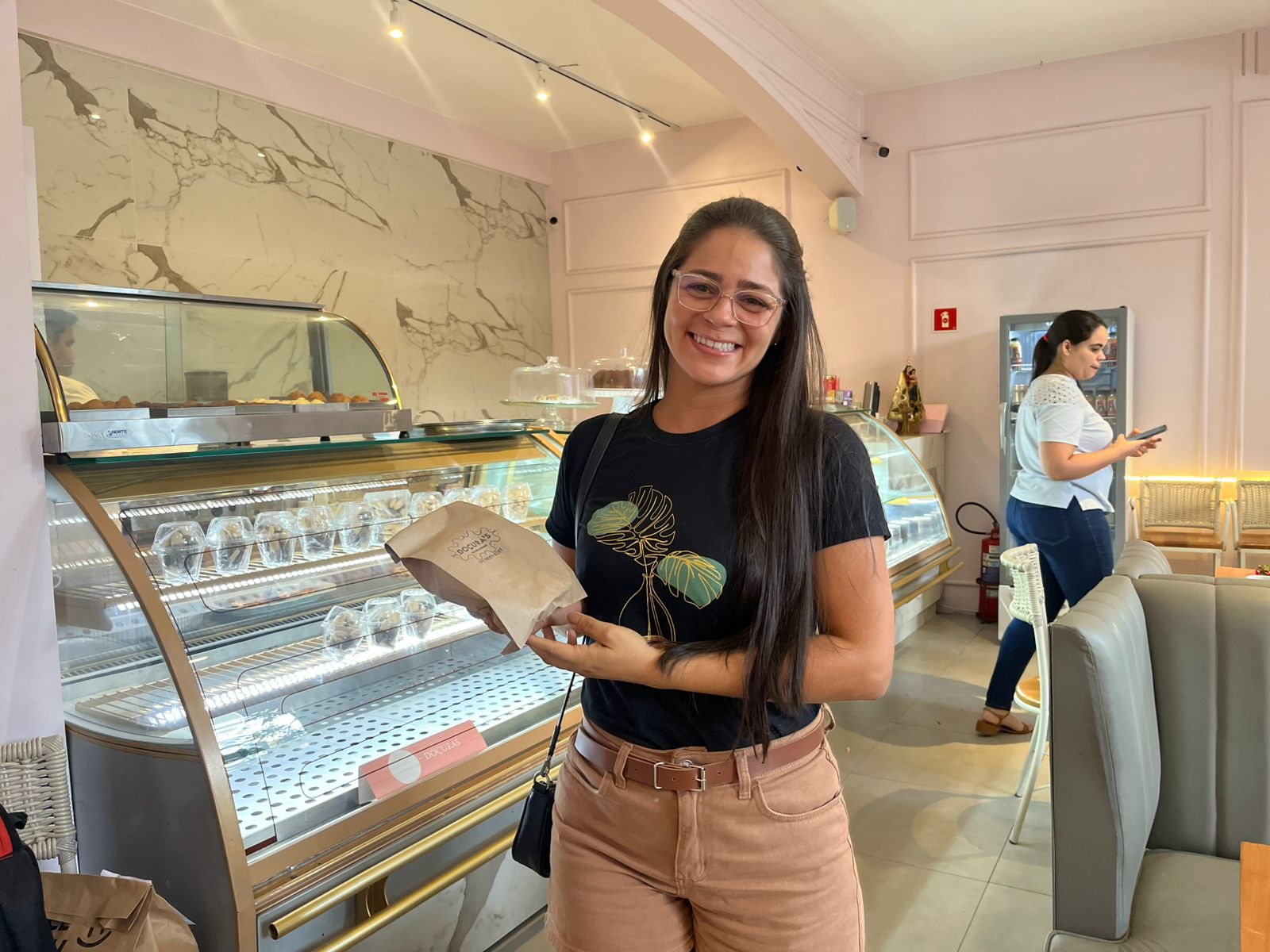 Taina Barros, cliente da Doçuras.