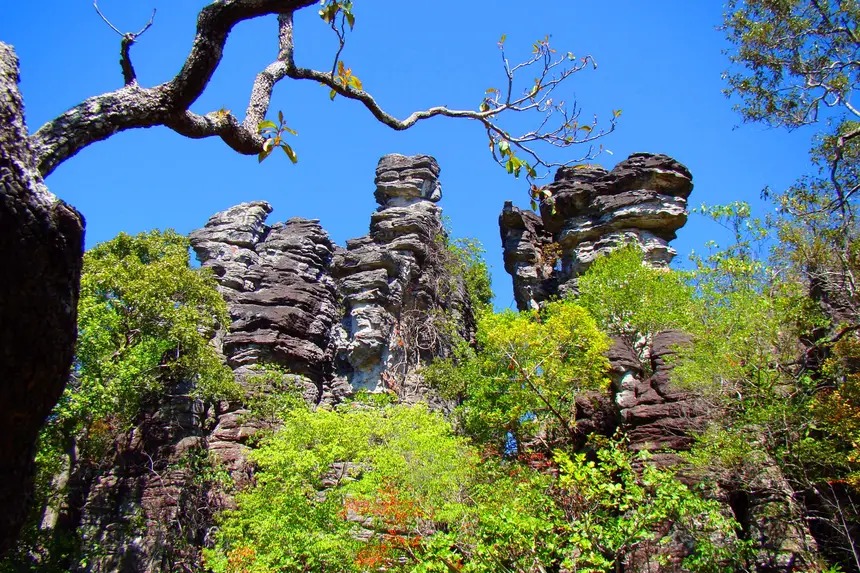 Parque Estadual da Serra dos Martírios/Andorinhas, em São Geraldo do Araguaia, sudeste paraense.