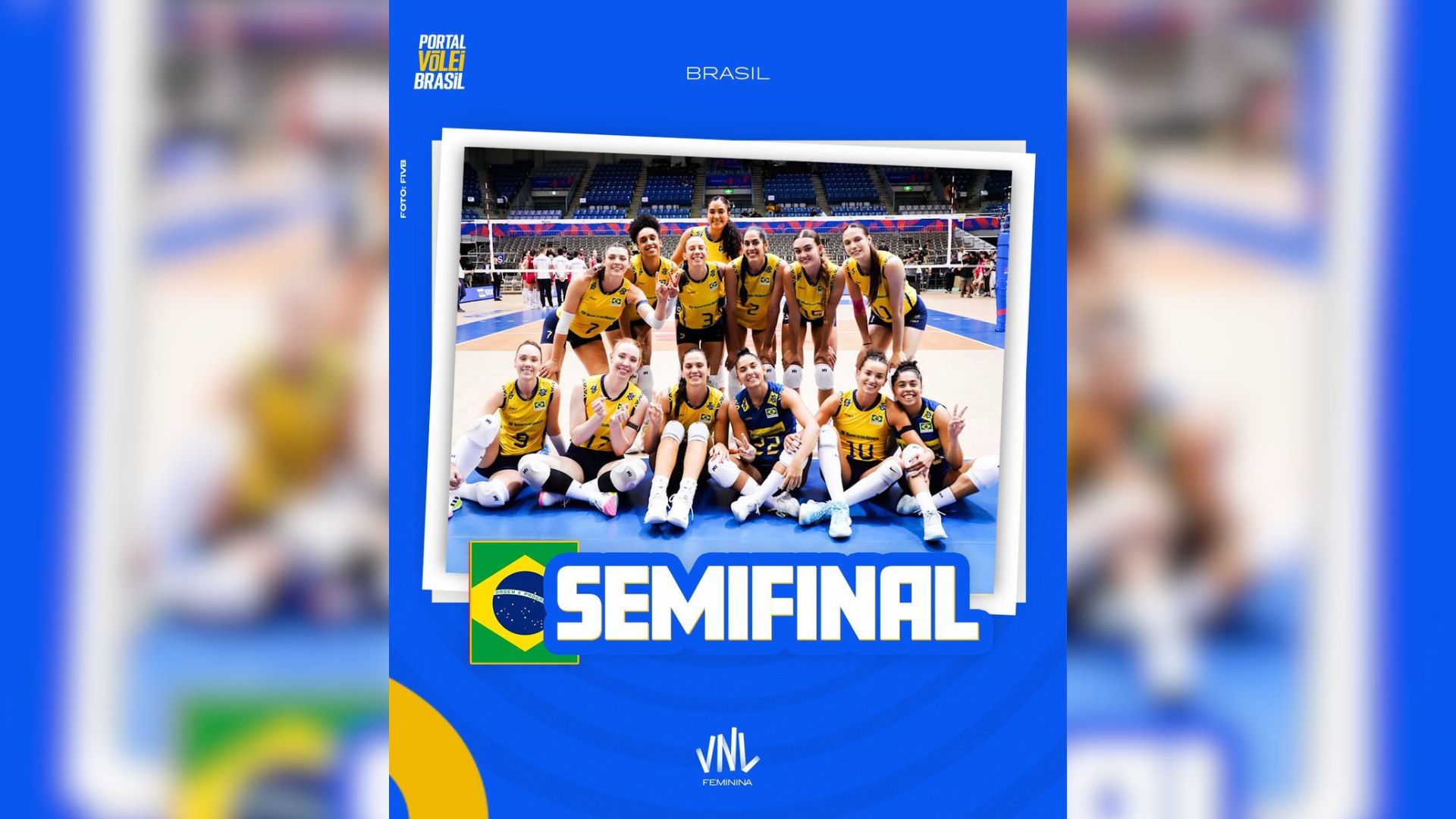 Imagem - Vôlei Feminino: Brasil domina Alemanha e avança para semifinal da Liga das Nações
