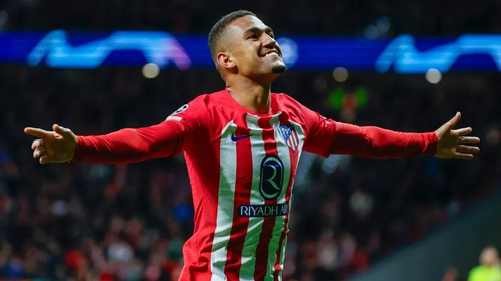 Atacante atua pelo Atlético de Madrid - 
