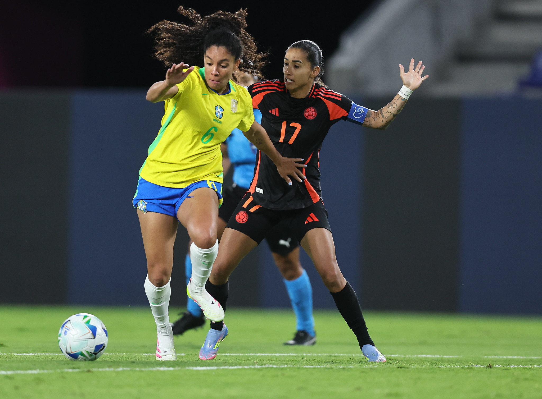 Brasil x Colômbia pela Copa América feminina -