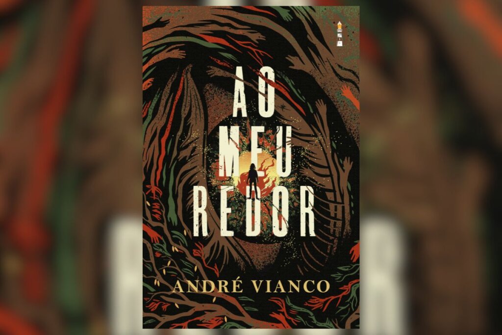 &#8220;Ao meu redor&#8221; mergulha em temas como morte, culpa e conexões espirituais (Imagem: Divulgação | Editora Lucens e Citadel)