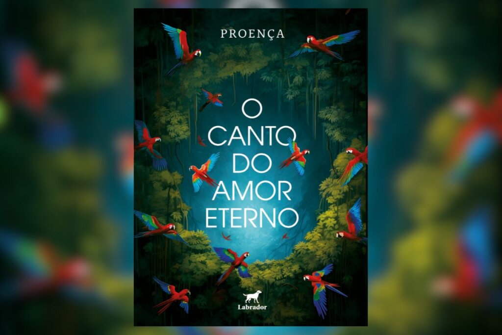 &#8220;O canto do amor eterno&#8221; conta a história de um casal que, em cada vida, se reencontra em cenários políticos diferentes (Imagem: Divulgação | Editora  Labrador)