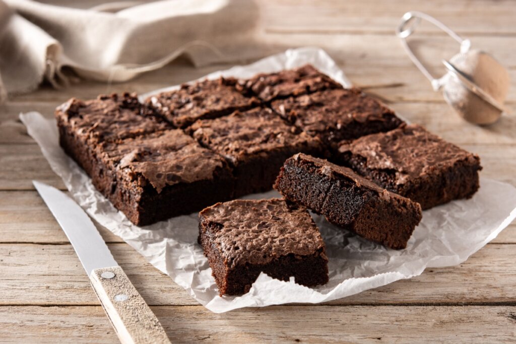 Brownie de feijão-preto com cacau (Imagem: etorres | Shutterstock)