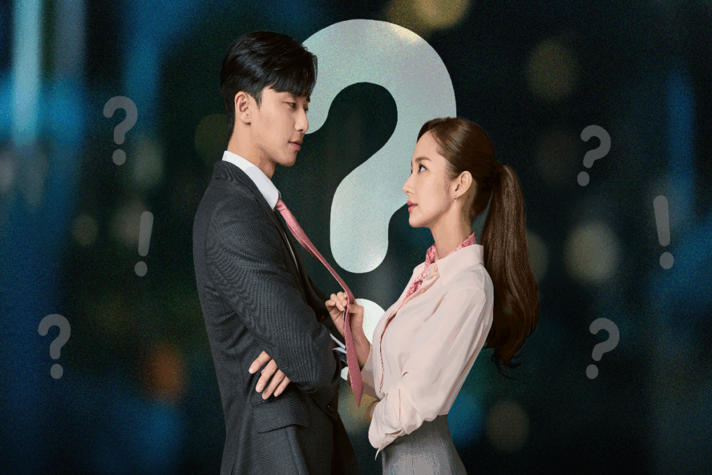 Em &#8220;O que há de errado com a secretária Kim?&#8221;, Lee Young-joon busca formas de impedir a saída de Kim Mi-so de seu escritório (Imagem: Reprodução digital | Viki)