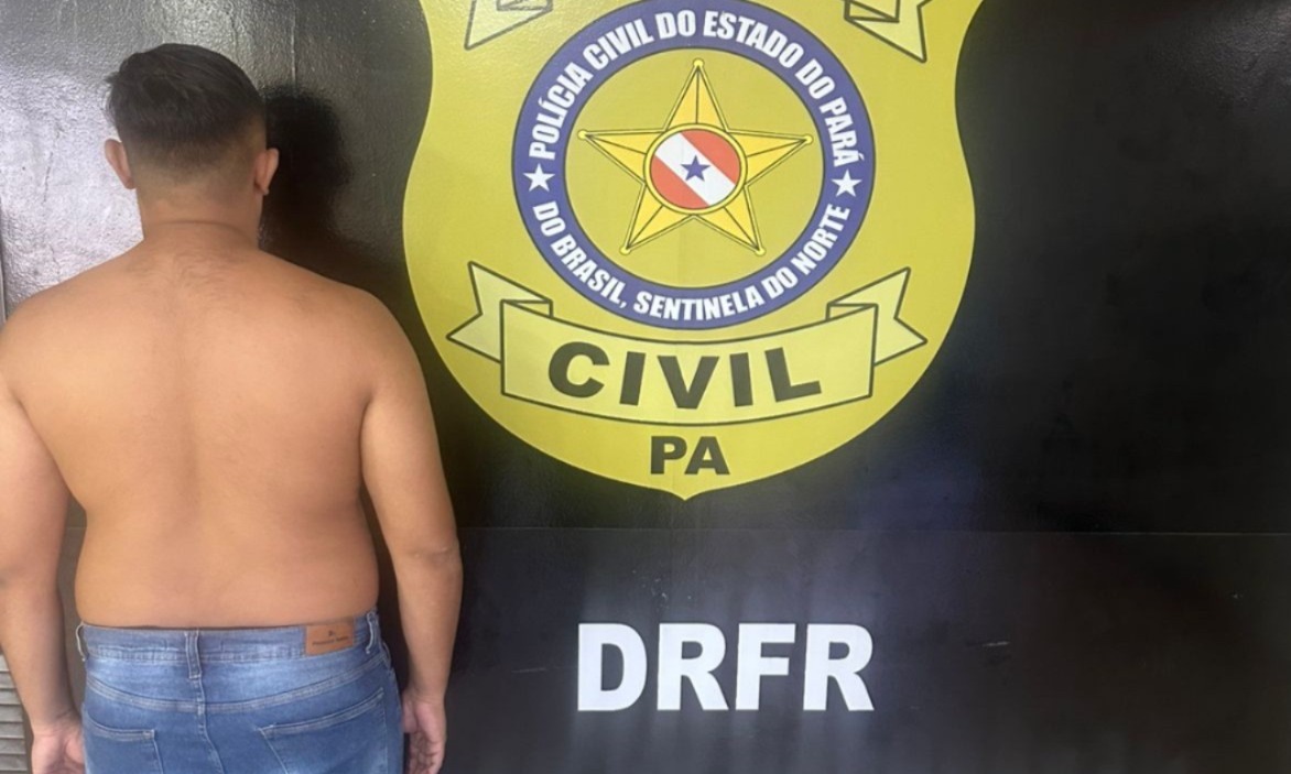 Imagem - Homem é preso por envolvimento em assalto ocorrido em faculdade em Belém