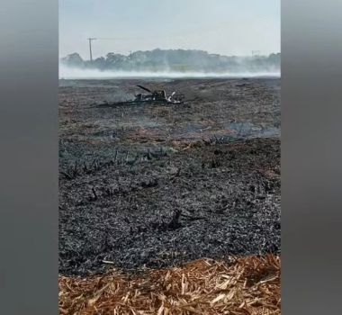 Imagem - Queda de ultraleve mata duas pessoas no interior de São Paulo