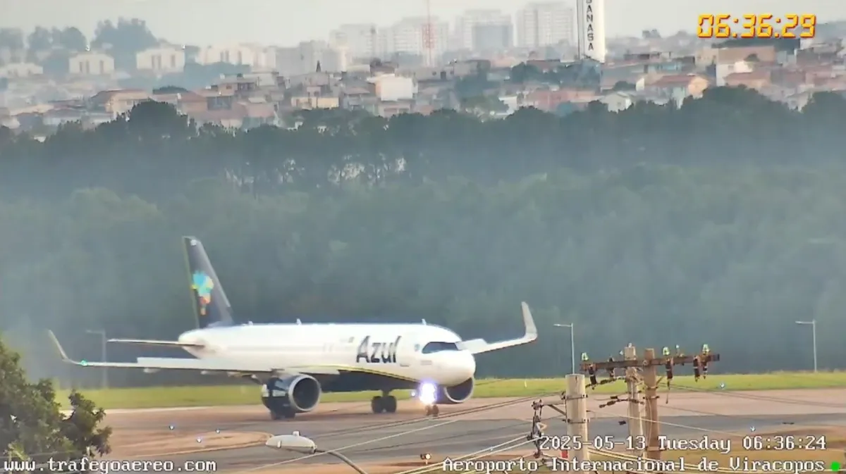 Voo da Azul desvia rota e pousa no Recife após piloto passar mal
