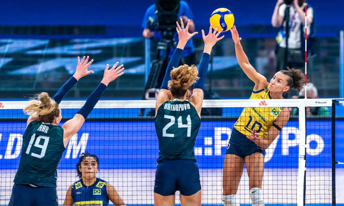 Imagem - Itália vence o Brasil e conquista tricampeonato da Liga das Nações de Vôlei Feminino