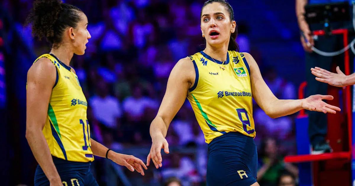 Competio Gabi Guimarães e Julia Kudiess brilham na VNL e representam o Brasil no ...