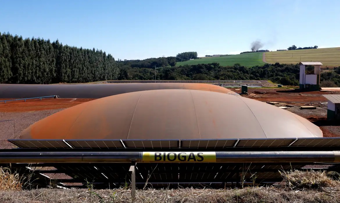 Produtos apreendidos são processados em biogás
