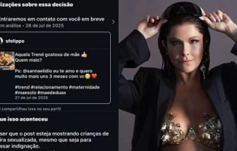 Samara Felippo é punida em rede social por suposta 'nudez infantil'; entenda