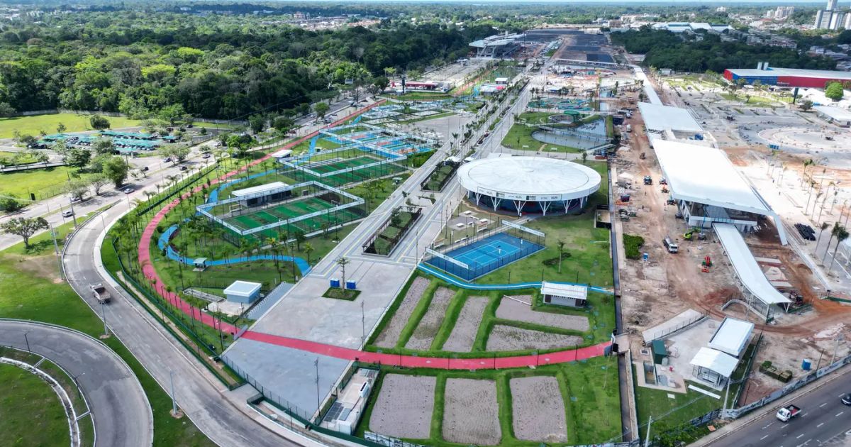 Parque da Cidade atraiu mais de 500 mil pessoas em Belém.