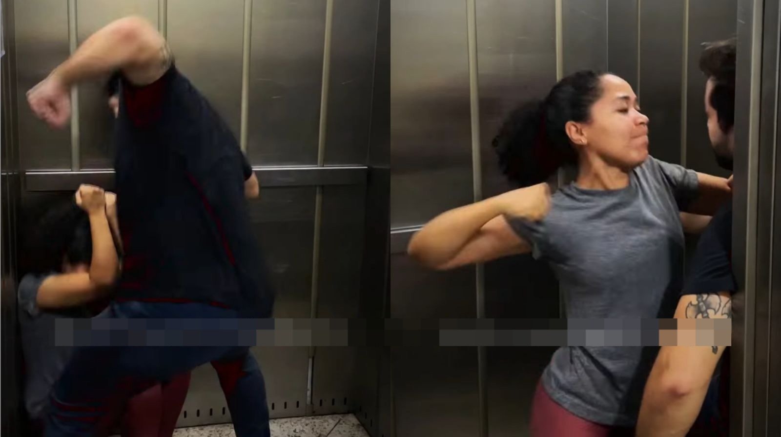 Imagem - Após mulher ser espancada no elevador, paraense ensina defesa pessoal para mulheres; assista