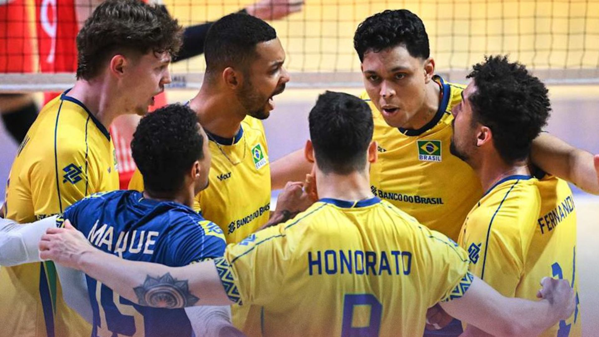 Brasil reage após susto, vira sobre a China e garante vaga na semifinal da Liga das Nações masculina