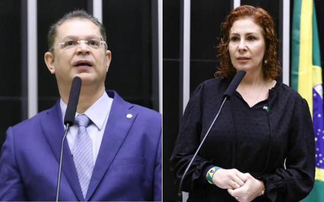 Sóstenes Cavalcante e Carla Zambelli - 