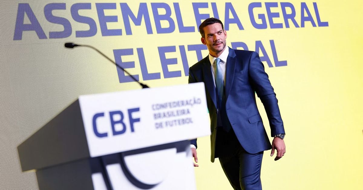 Samir Xaud, presidente da Confederação Brasileira de Futebol -