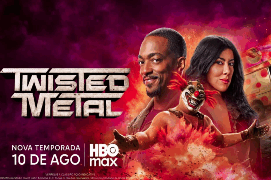 Em &#8220;Twisted Metal&#8221;, John, Quiet e Sweet Tooth enfrentam desafios brutais em um mundo onde o caos é a única regra (Imagem: Reprodução digital | HBO Max)