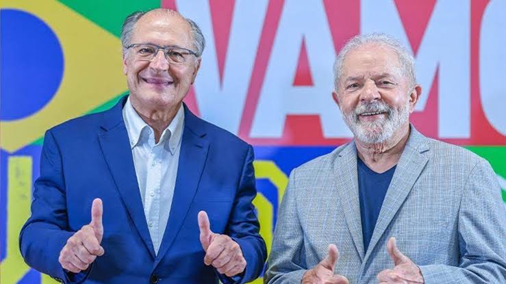 Lula e Alckmin 
