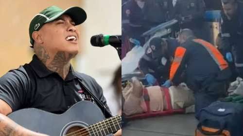 O cantor gospel que foi baleado dentro de um ônibus em São Paulo viralizou após live com Fernanda Ganzarolli