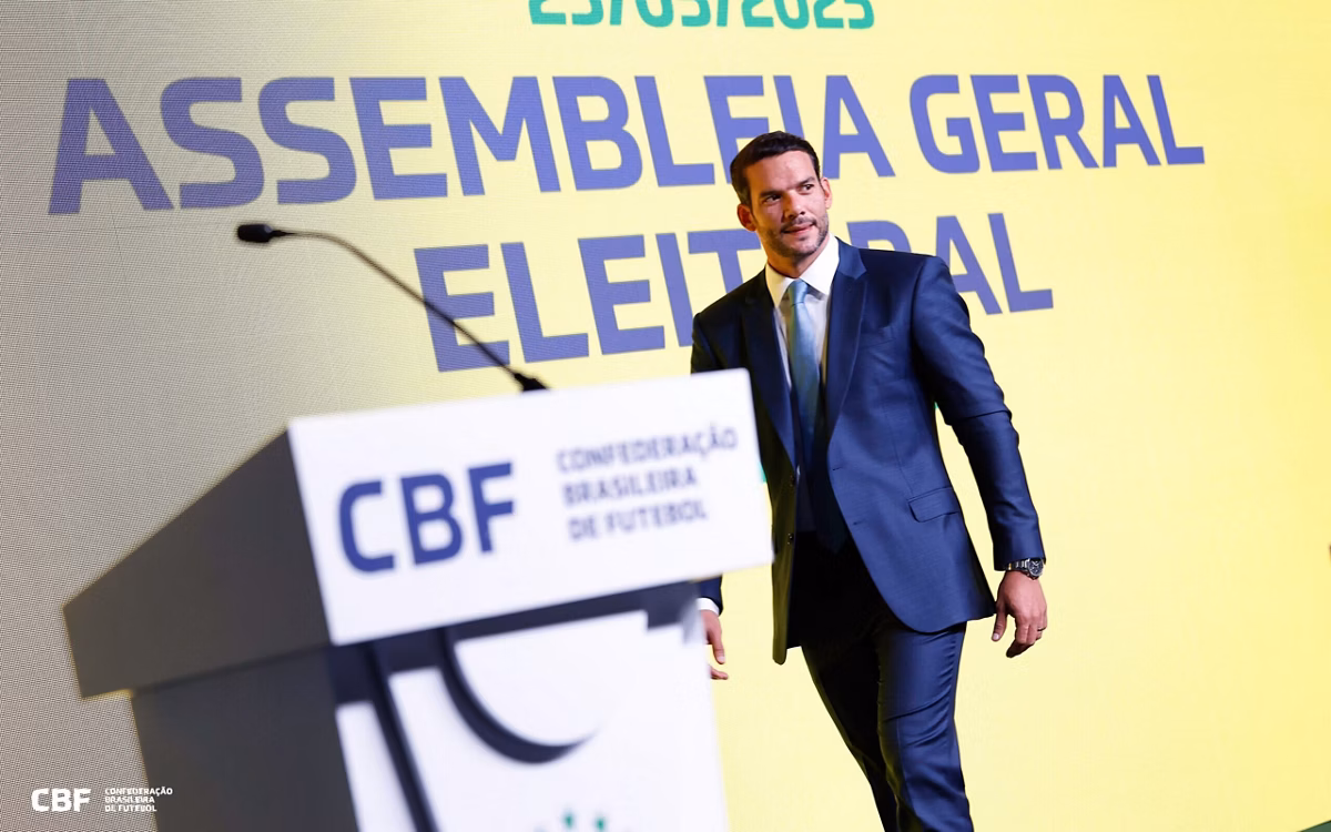 Samir Xaud, presidente da Confederação Brasileira de Futebol -