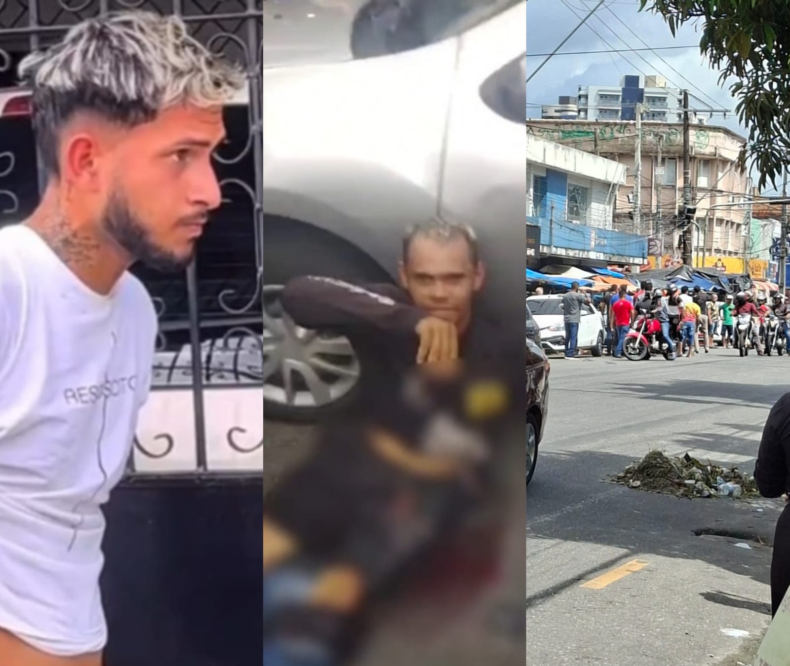 Suspeitos faziam sequência de roubos pela área  da Pedreira e Telegrafo. 