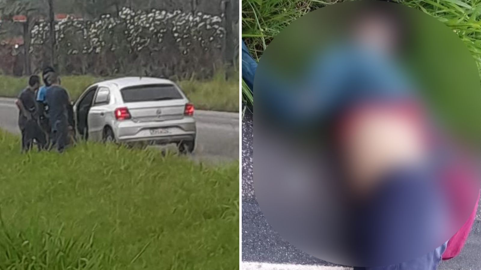 Um motociclista morreu após colidir com um carro de passeio na Rodovia BR-316.