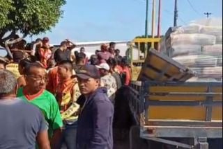 Jovem morre após ser atropelada por caminhão em frente a prefeitura de Portel, no Marajó