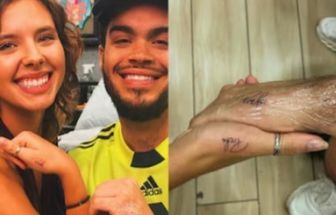 Francisco e Flor Gil homenageiam Preta Gil com tatuagem