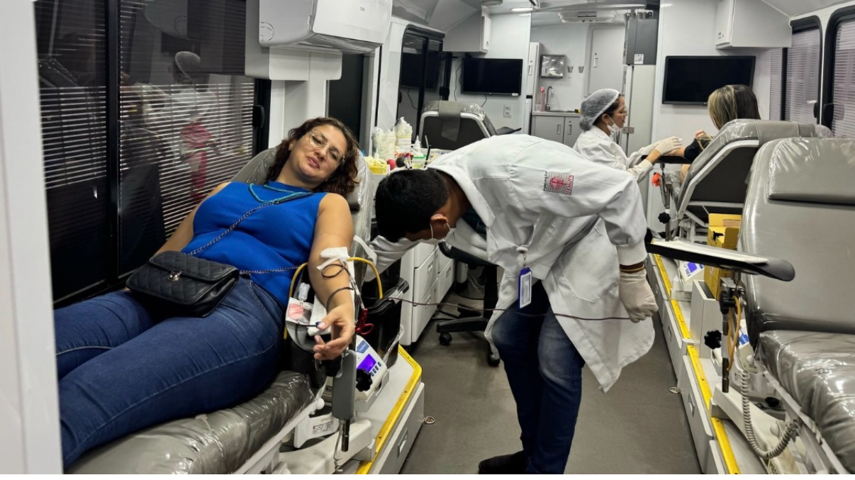 A campanha “Doador Sangue Bom” foi aberta ao público 